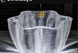 additively manufactured fine glass