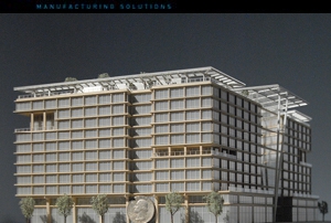 KMCA 3D printed Architectural Models