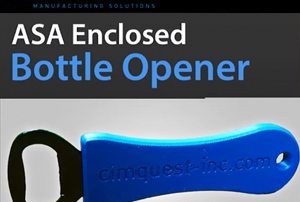 3D printing ASA Enclosed Bottle Opener