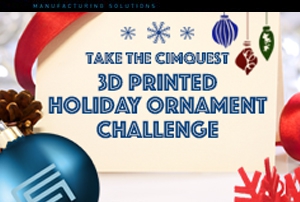 3D printed ornament challenge