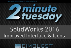 SOLIDWORKS 2016 Improved User Interface
