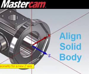 Mastercam Align Solid Bodies