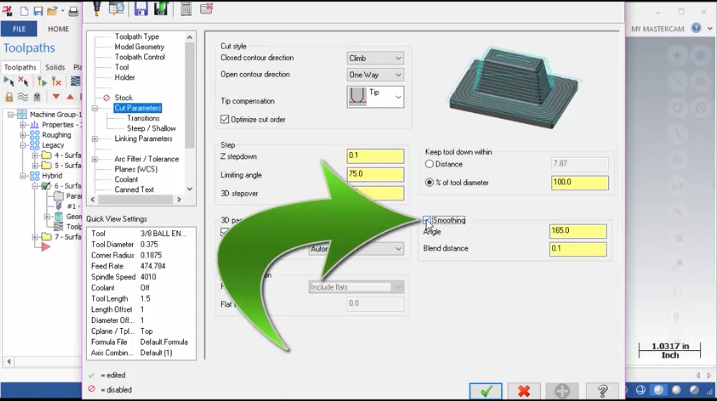 mastercam x4 toolpath plunging