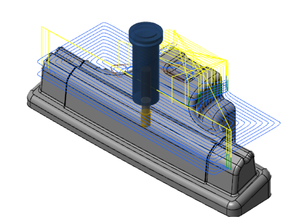 mastercam 2019 middle scroll button