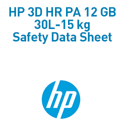 HP 3D HR PA 12 GB 30L-15 kg Material