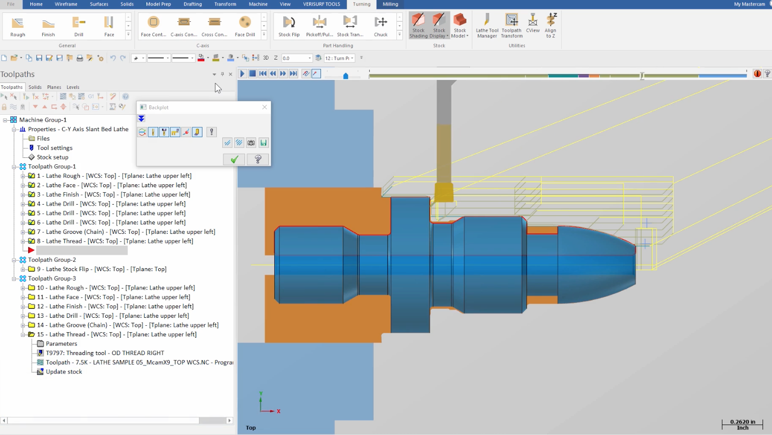 lathe mastercam v9 tutorial