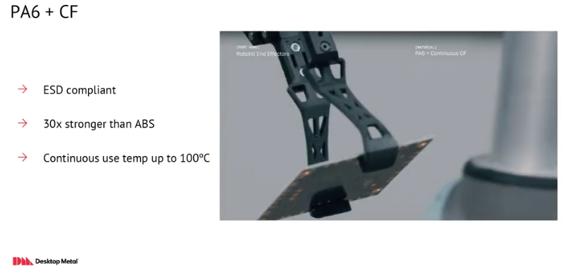 Desktop Metal Offers Continuous Fiber 3D Printing