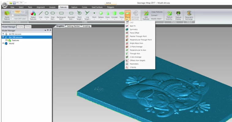 Orient a 3D Scan for Machining
