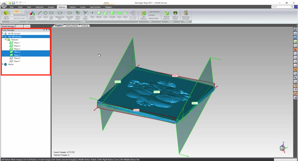 Orient a 3D Scan for Machining