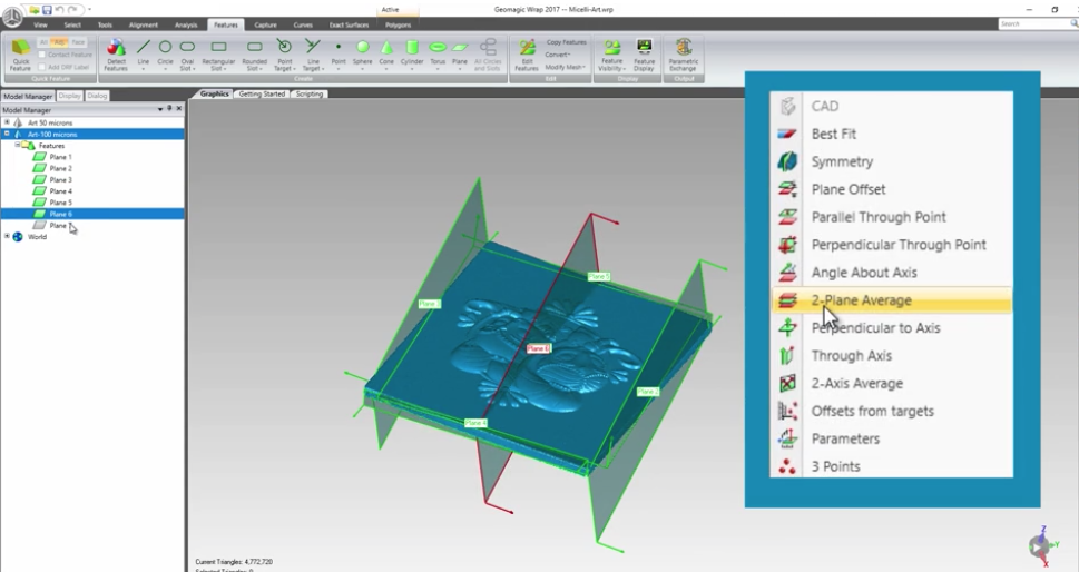 Orient a 3D Scan for Machining