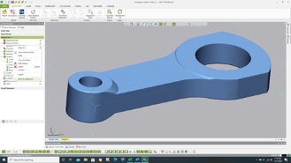 Measuring features on a mesh without a CAD model
