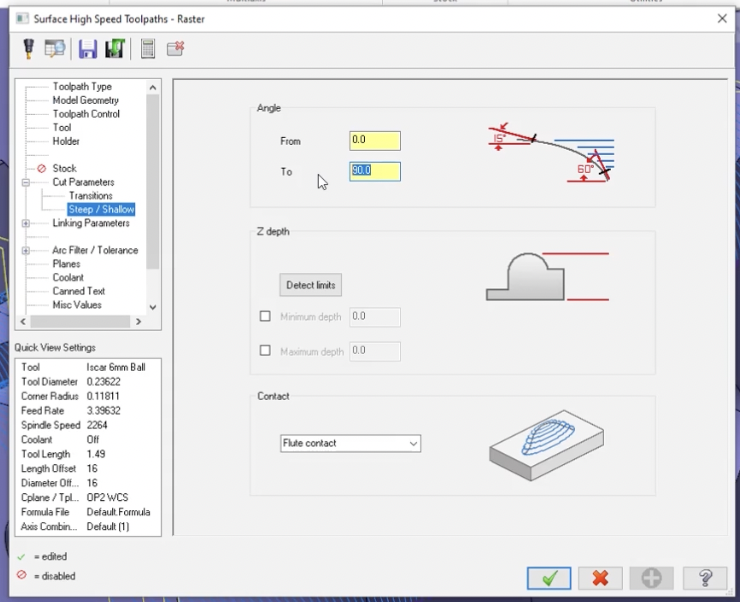 Mastercam High Speed Raster Toolpaths