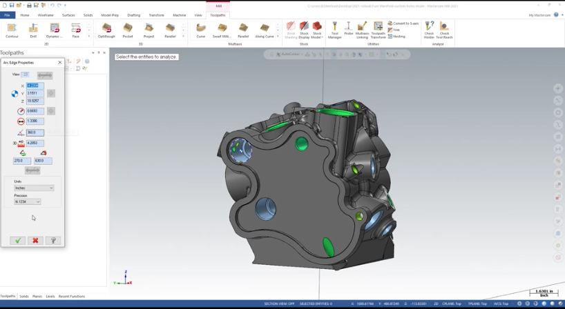 Mastercam Add Solid History Function