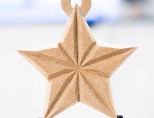 Wood 3D Printing Used in Our Ornament Design Challenge