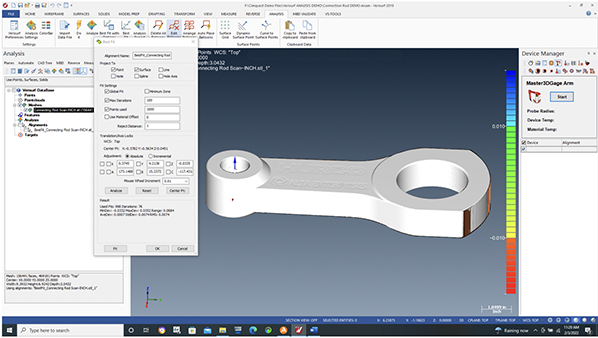 Verisurf ANALYSIS module