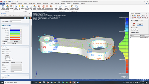 Verisurf ANALYSIS module