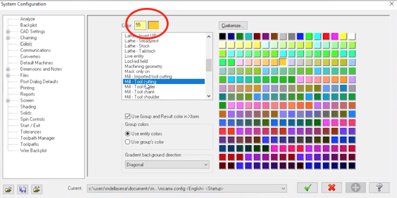 Mastercam 2023 Color Mapping in Verify