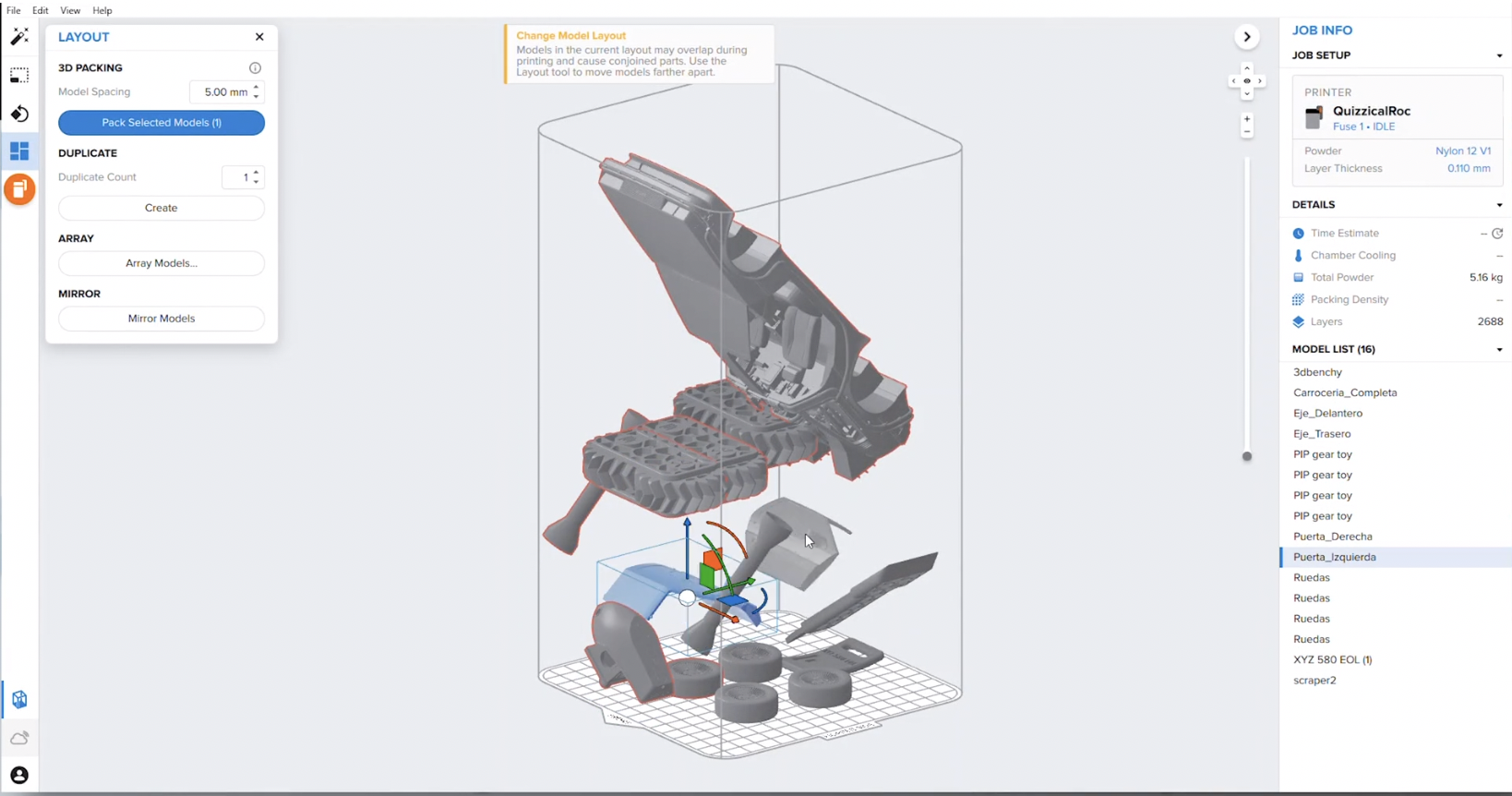 Formlabs Fuse 1 3D printing Workflow