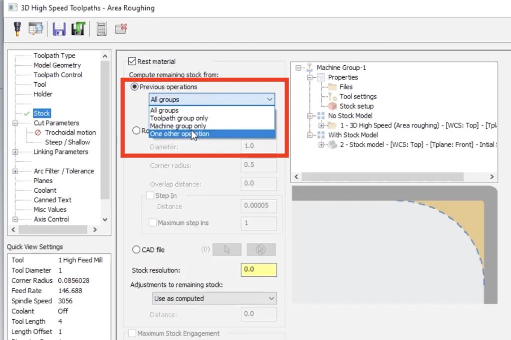 Mastercam 2023 – The Importance of Stock Models