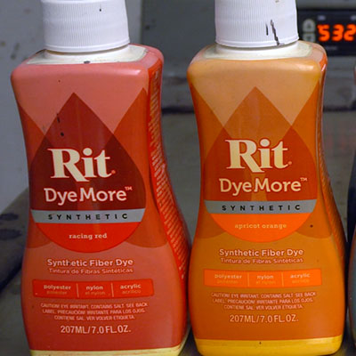 Rit DyeMore Synthetic Fiber Dye, Racing Red - 7.0 fl oz
