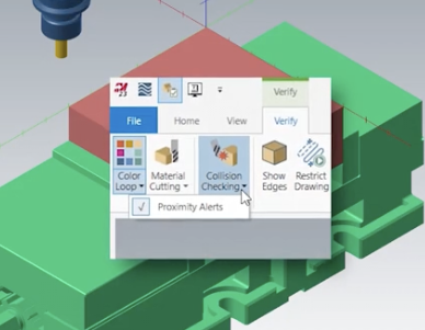 Mastercam 2023 Mill Verify Enable Collision Checking