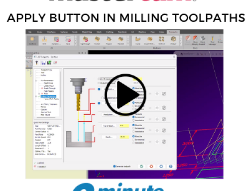 Apply Button in Milling Toolpaths- Mastercam 2023