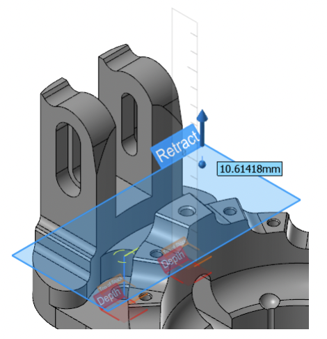 Mastercam 2024 Viewing Graphical Planes and Geometry Color with Toolpaths