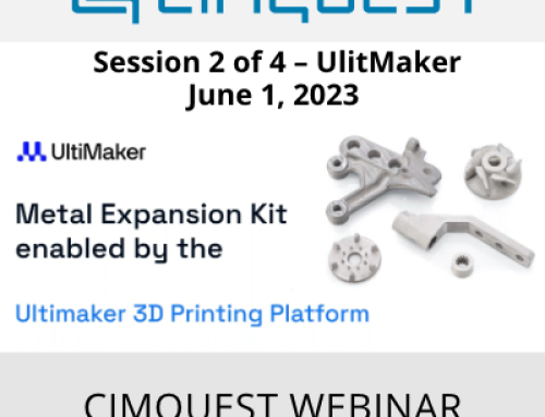 A MIM-Based Approach to Metal 3D Printing from Entry to Production: Session 2 – UltiMaker – Webinar on Demand