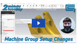 Machine Group Setup Changes - Mastercam 2024