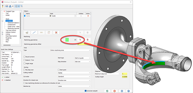 Mastercam 2024 Multiaxis Features