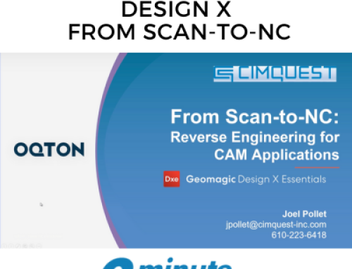 Design X – From Scan-to-NC
