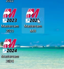 Mastercam desktop icon