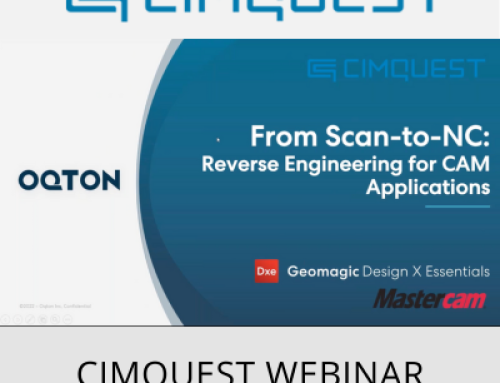Reverse Engineering for CAM Applications- Webinar on Demand