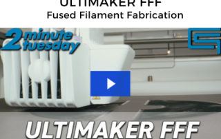 UltiMaker-FFF 2 Minute Tuesday