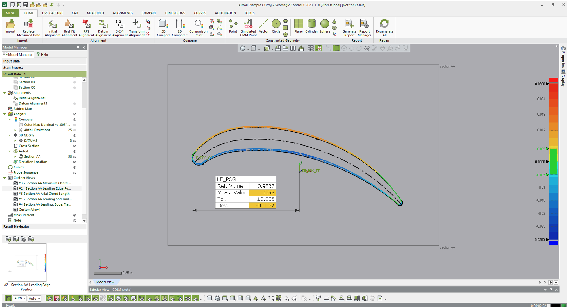 Exporting Control X Data to a Spreadsheet