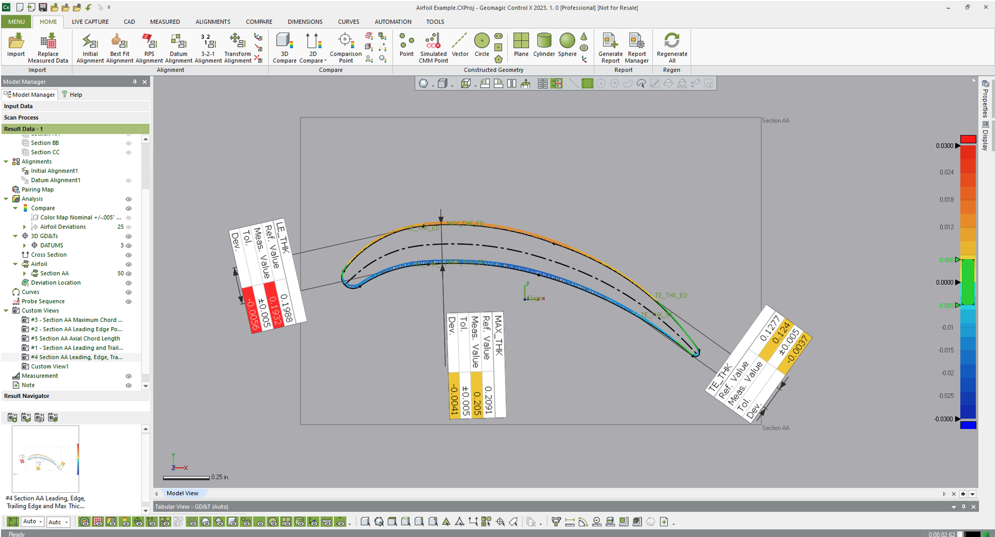 Exporting Control X Data to a Spreadsheet