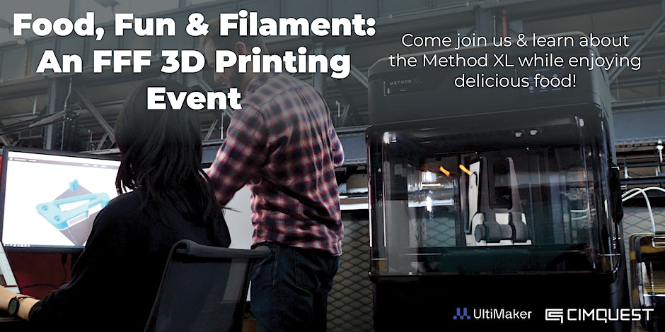 Food, Fun & Filament: A 3D Printing Event