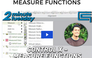 Control X – Measure Functions - 2 Minute Tuesday