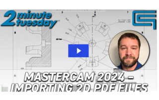 Importing 2D PDF Files