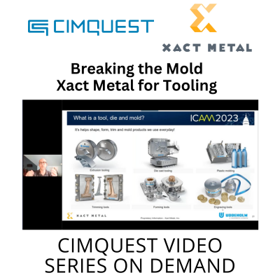 Breaking the Mold – Xact Metal for Tooling