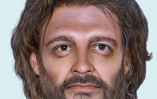 Freeform 3D printing recreates a face