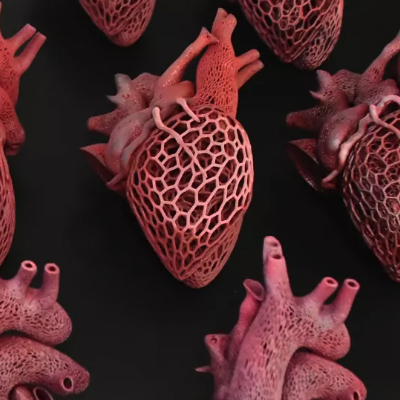 3D-printed hearts