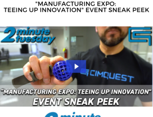 “Manufacturing Expo: Teeing Up Innovation” Event Sneak Peek