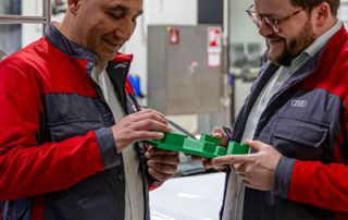 Audi Sport Benefits from 3D-printed Tools