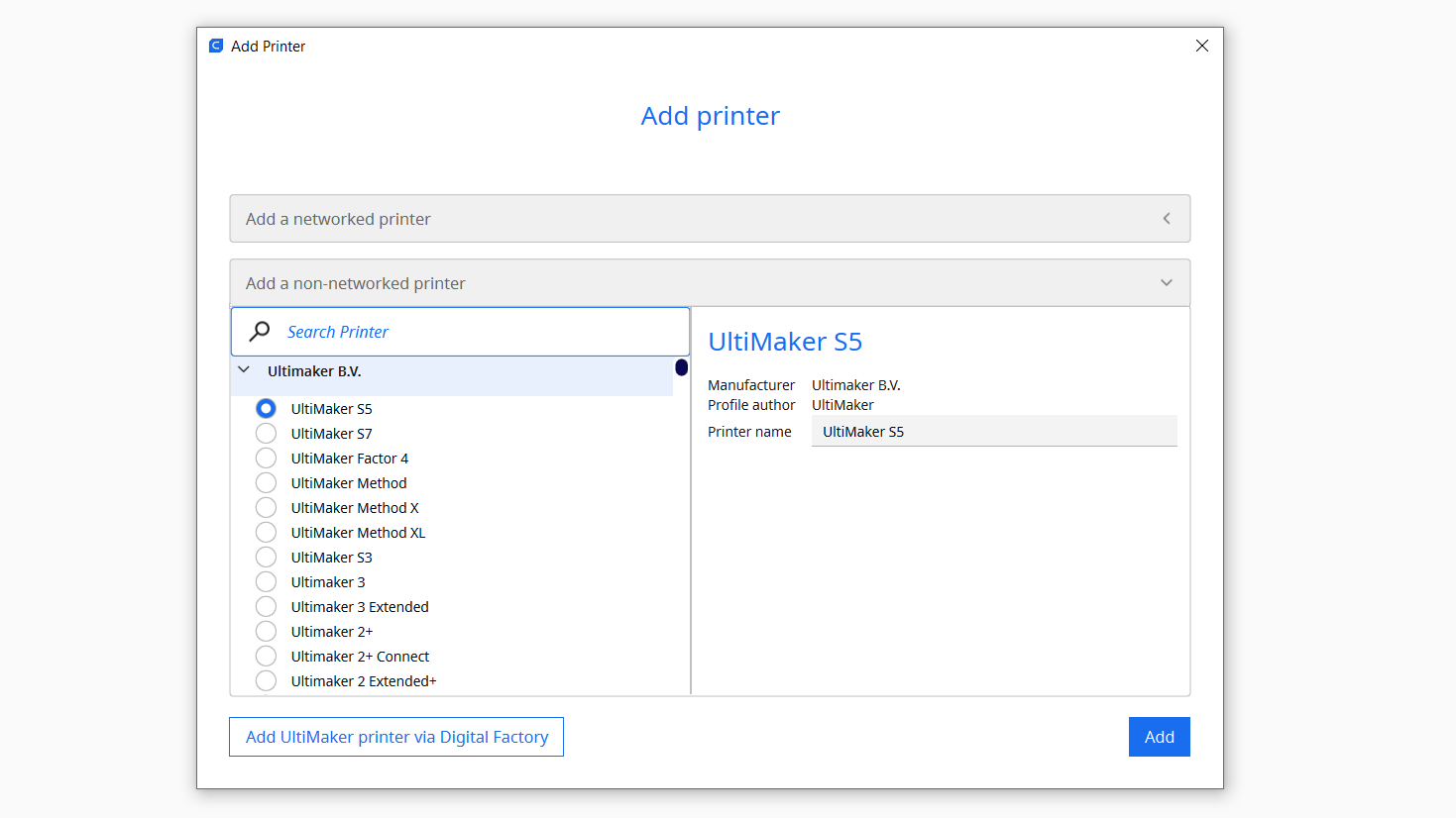 UltiMaker printer