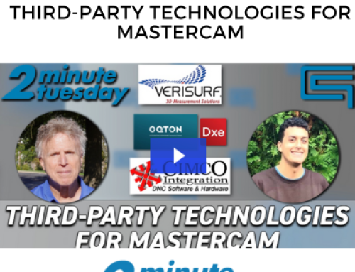 Third-Party Technologies for Mastercam