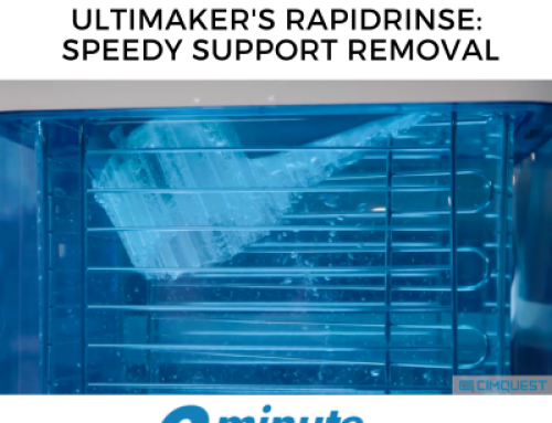 UltiMaker’s RapidRinse: Speedy Support Removal