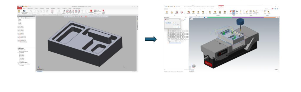 cad based step file