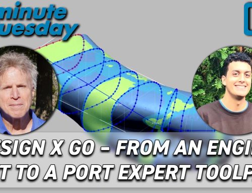 Design X Go – From an Engine Port to a Port Expert Toolpath | 2 Minute Tuesday