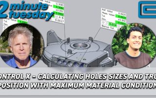 CX Calculating Hole Sizes and True Position MMC